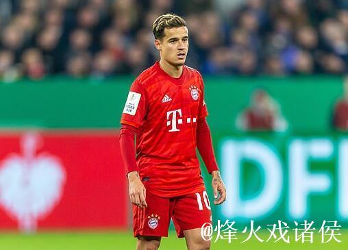 拜仁再损中场一将 库蒂尼奥接受脚踝手术 拜仁再损中场一将 库蒂尼奥接受脚踝手术